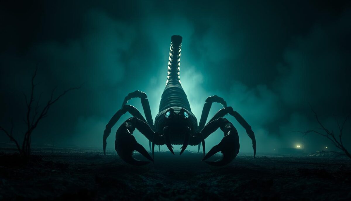 pesadelo com escorpião