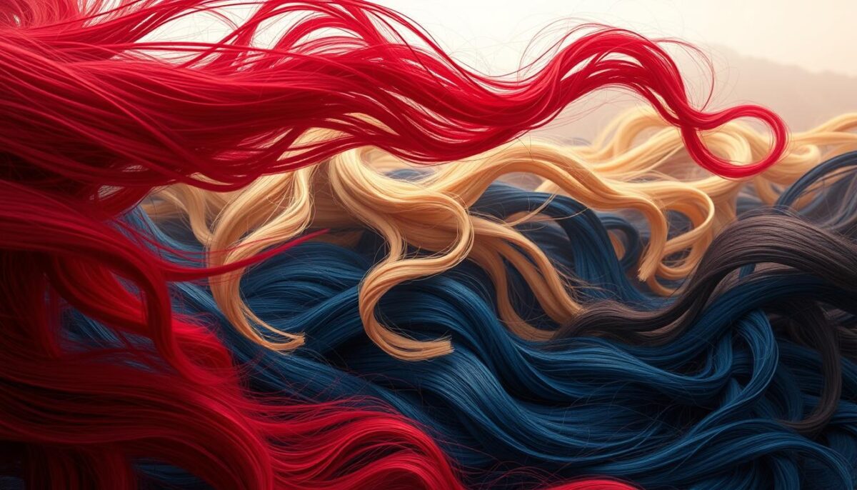 significado de cores de cabelo em sonhos