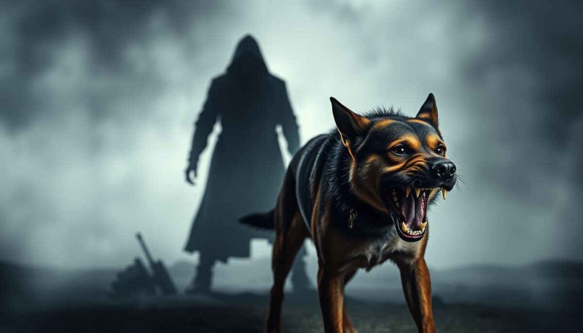 significado de sonhar com cachorro bravo