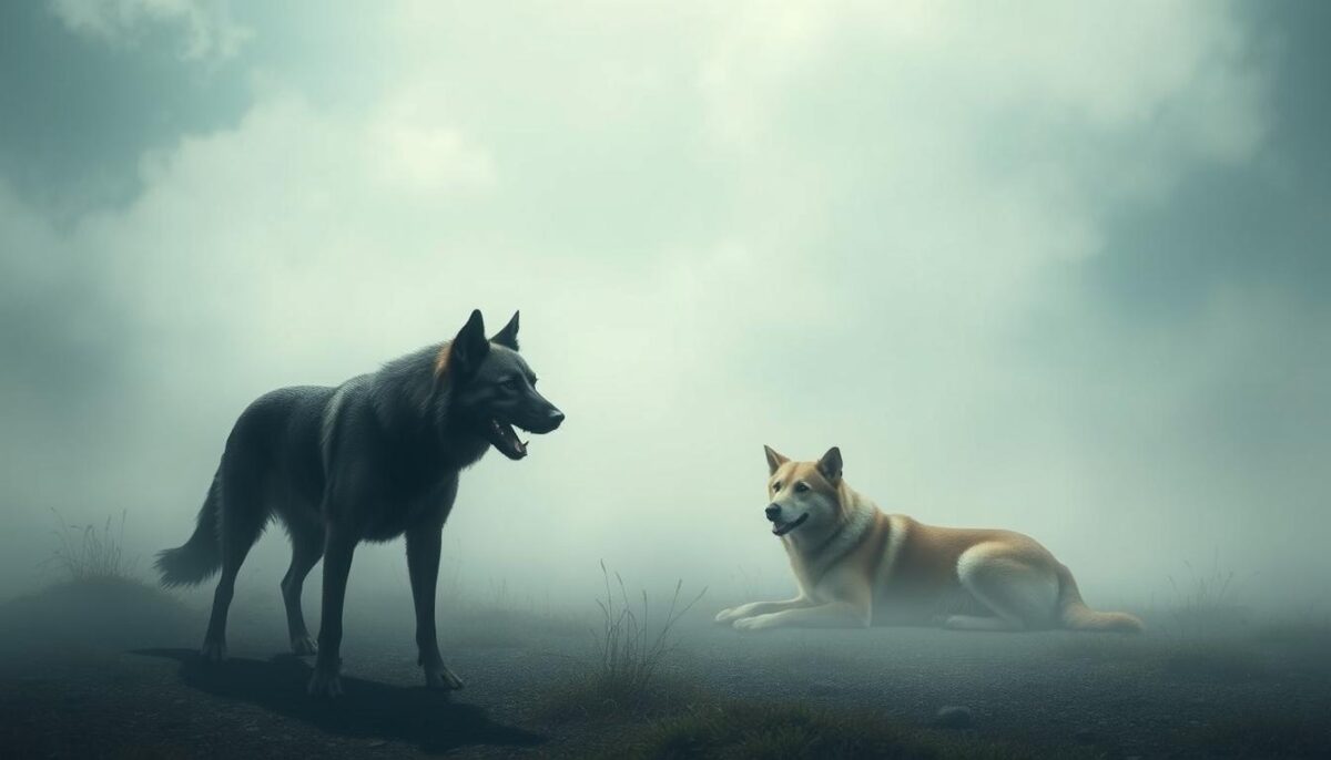 significado de sonhar com cachorro bravo