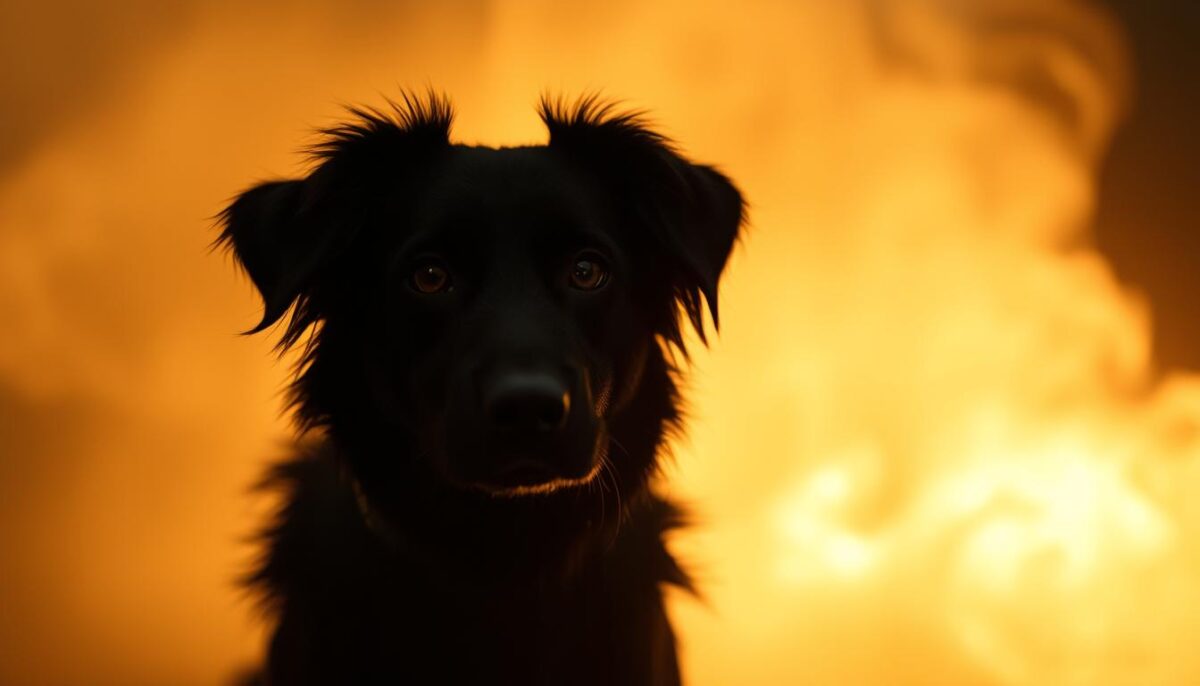 significado de sonhar com cachorro preto
