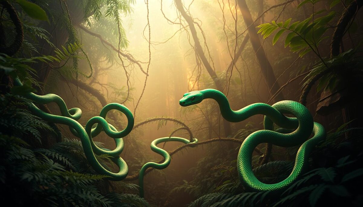 significado sonho cobra verde