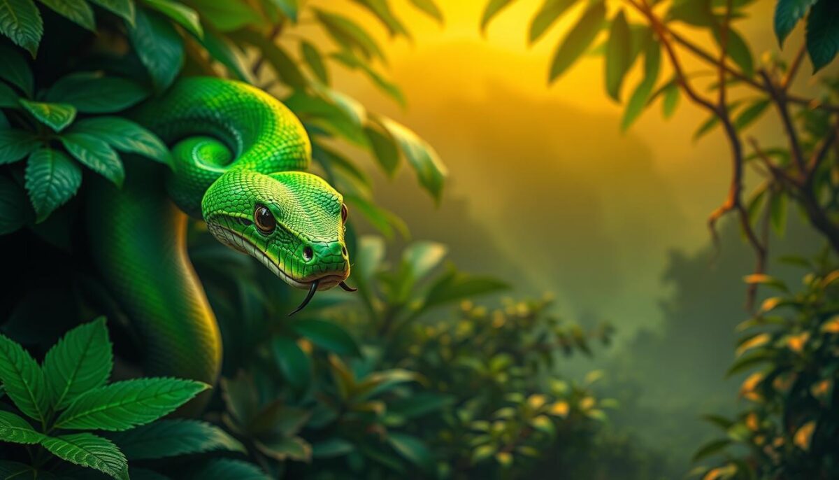 significado sonho cobra verde cultural