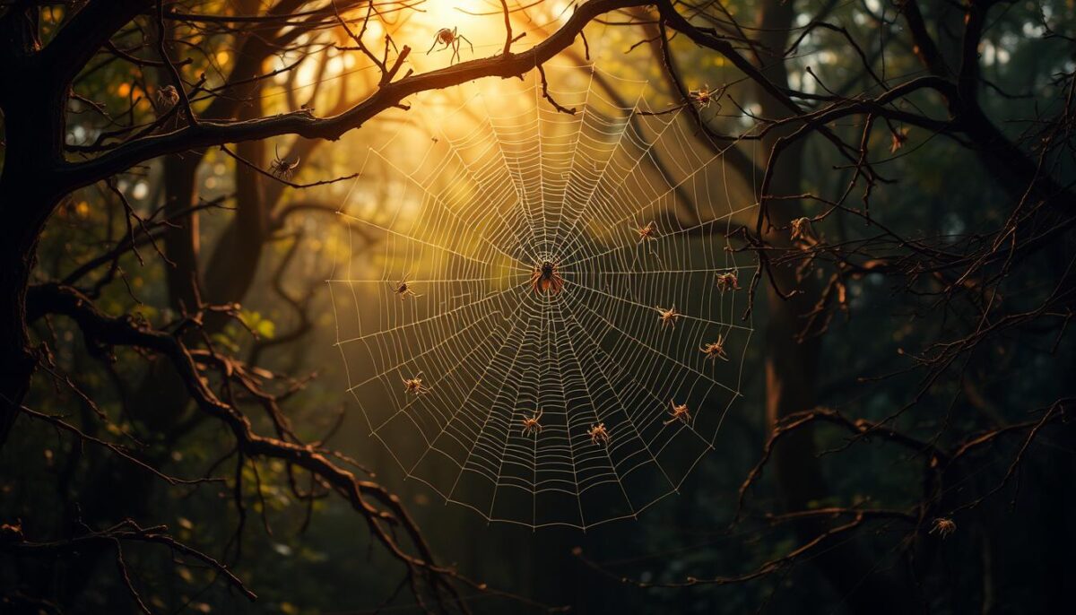 significados culturais sonhar com aranha