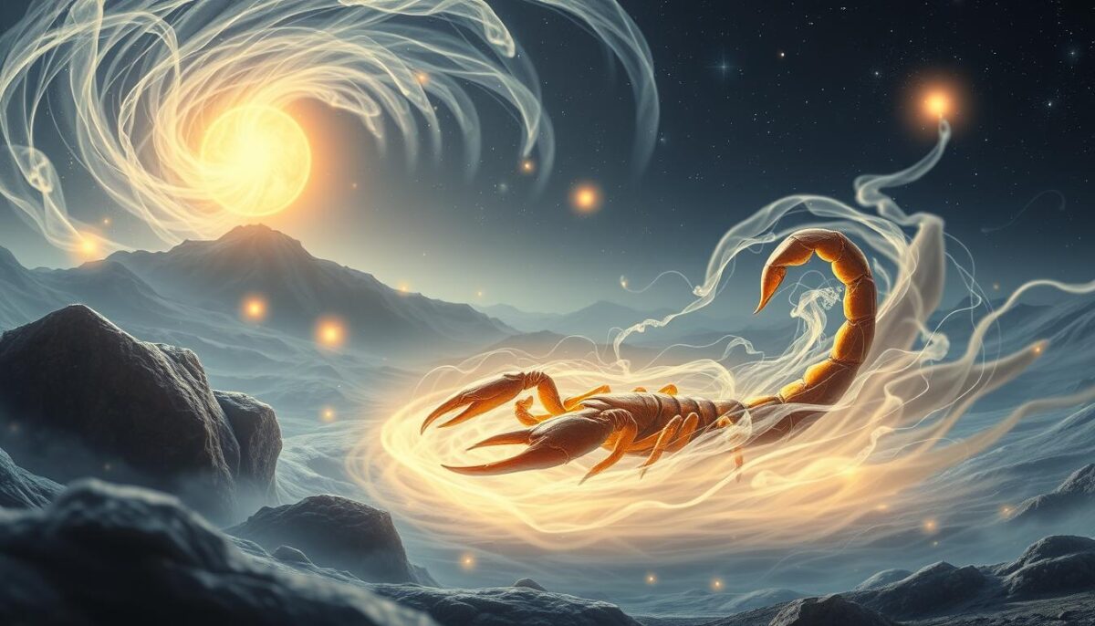 simbolismo de escorpião transformação