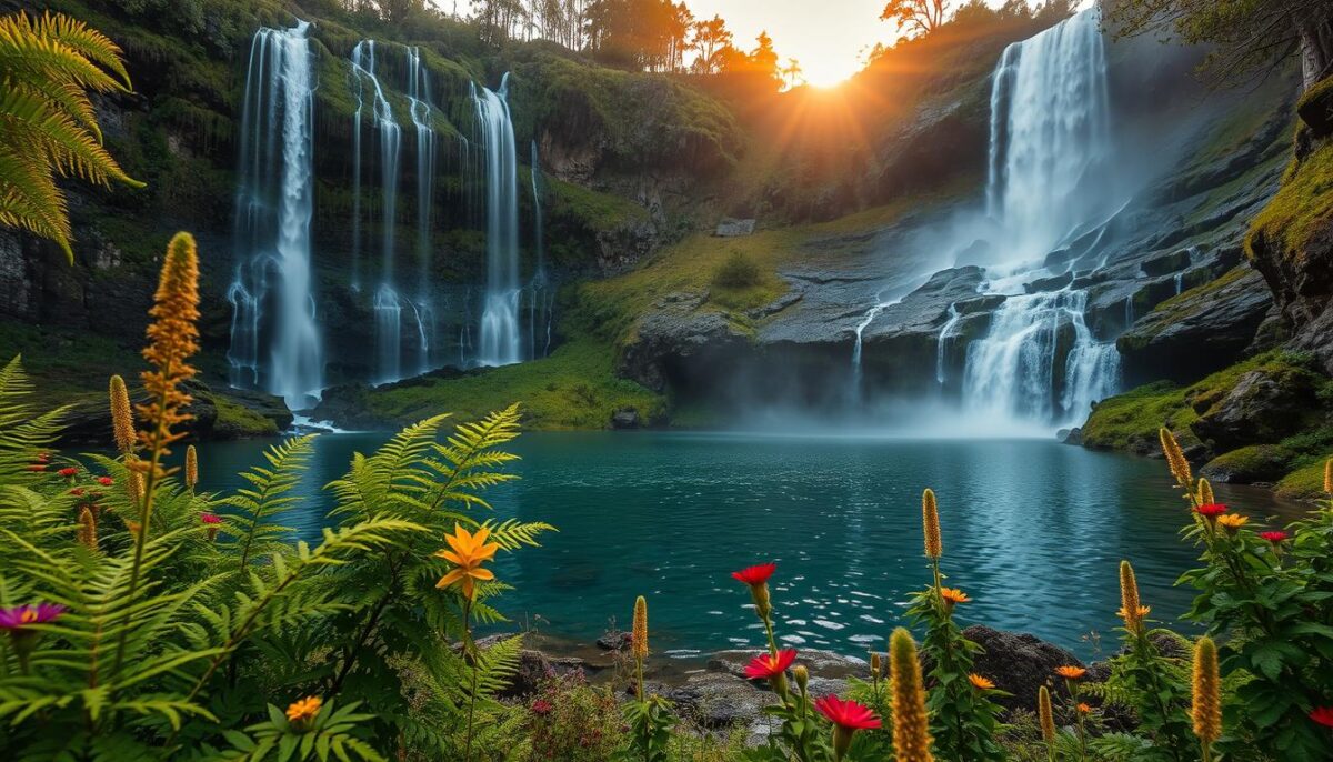 sonhar com cachoeira