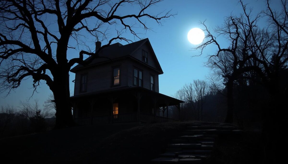 sonhar com casa assombrada