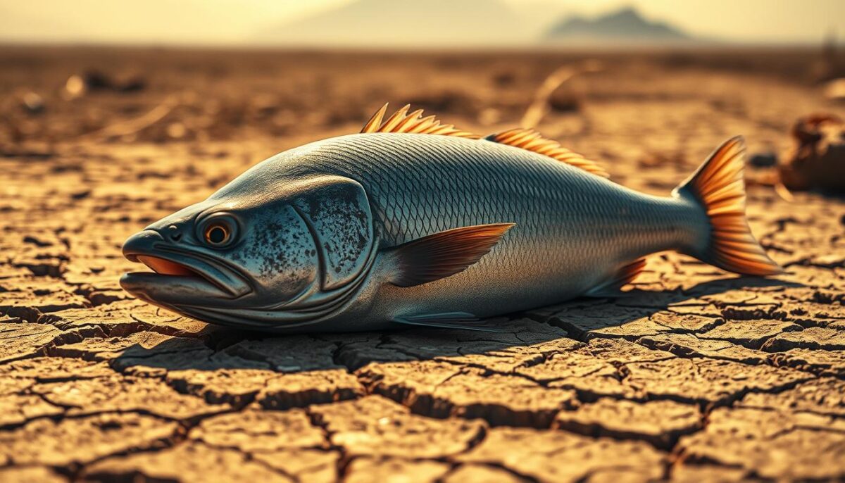 sonhar com peixe fora d'água
