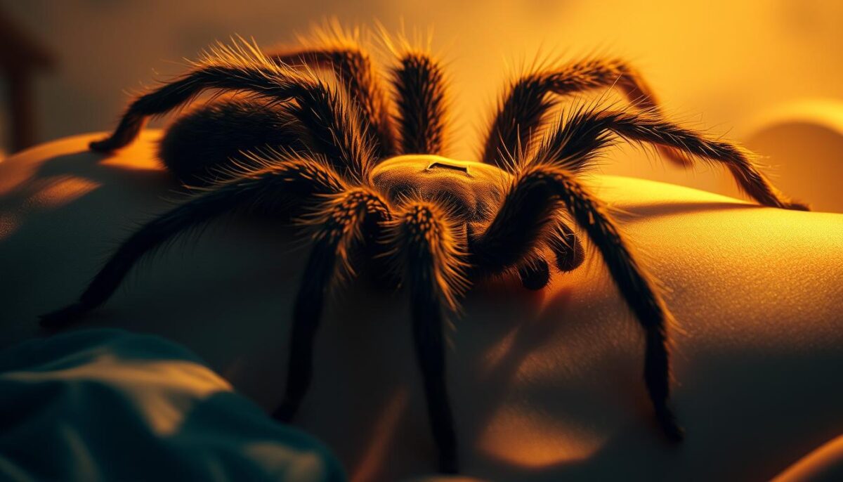 sonho com aranha grande e cabeluda