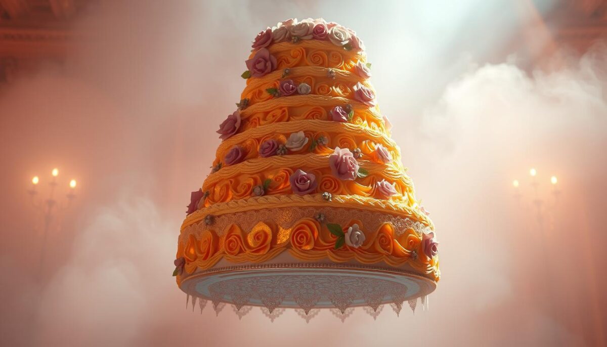 sonho com bolo grande