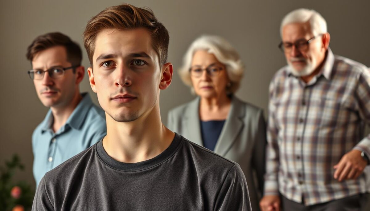 virginianos em diferentes fases da vida