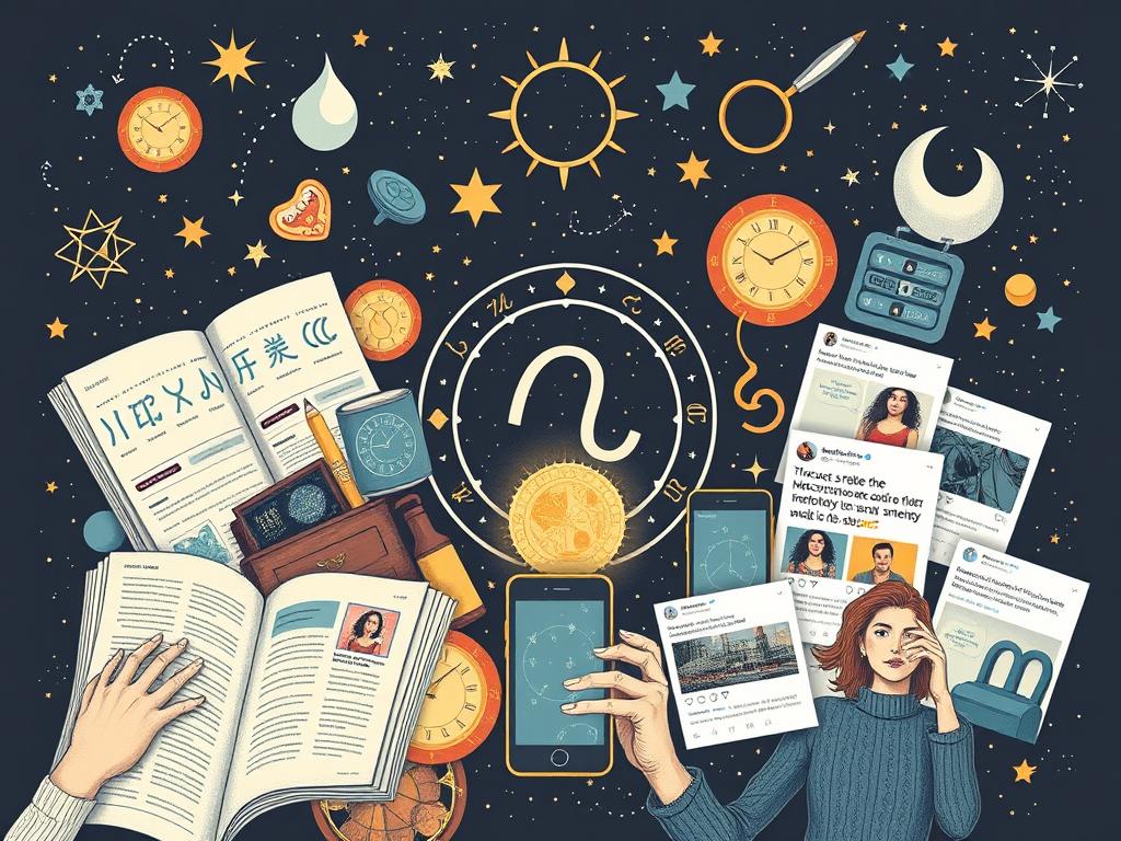 Influência da astrologia na cultura popular, mídia e redes sociais