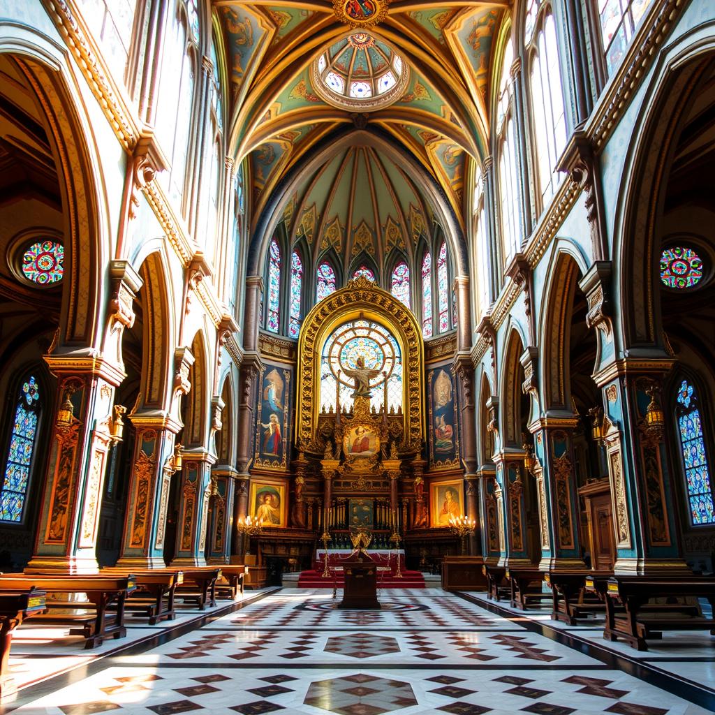 Templo religioso representando espaço sagrado