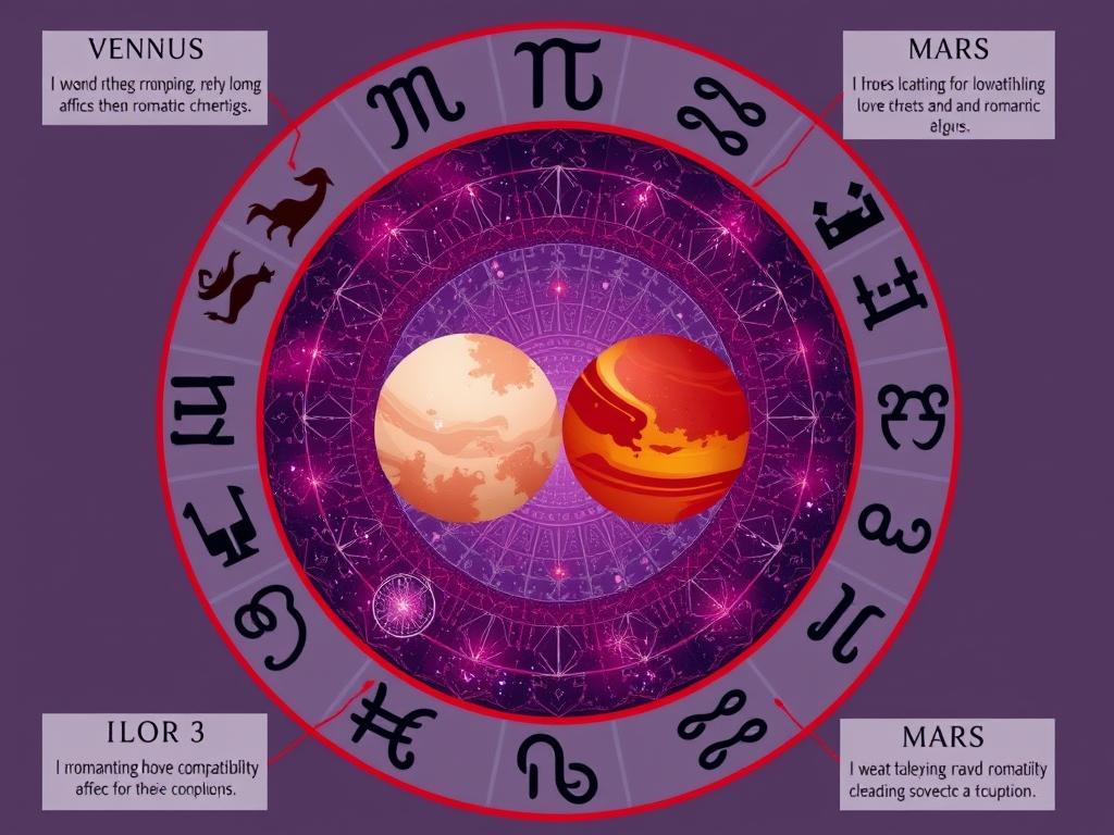 Guia de Vênus e Marte no mapa astral para compreensão amorosa