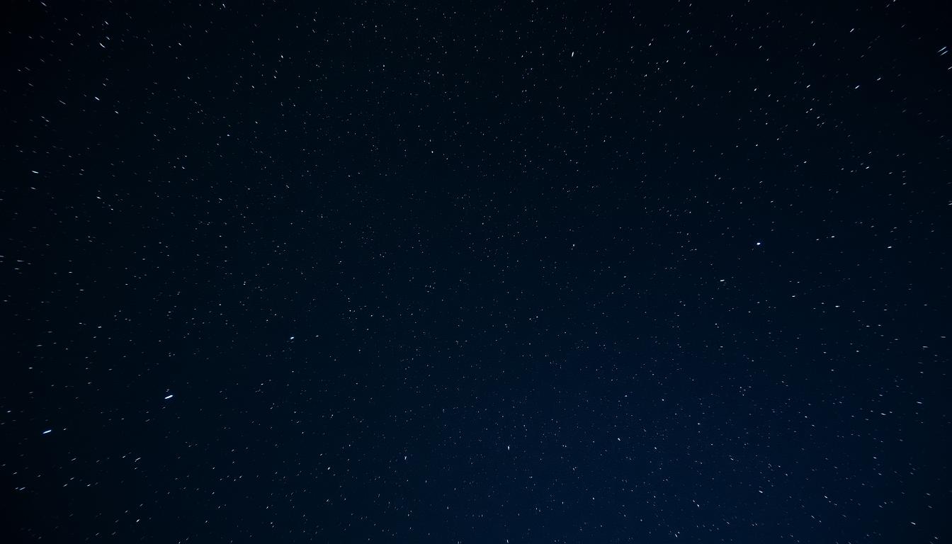 Céu estrelado com constelações zodiacais representando o horóscopo da semana