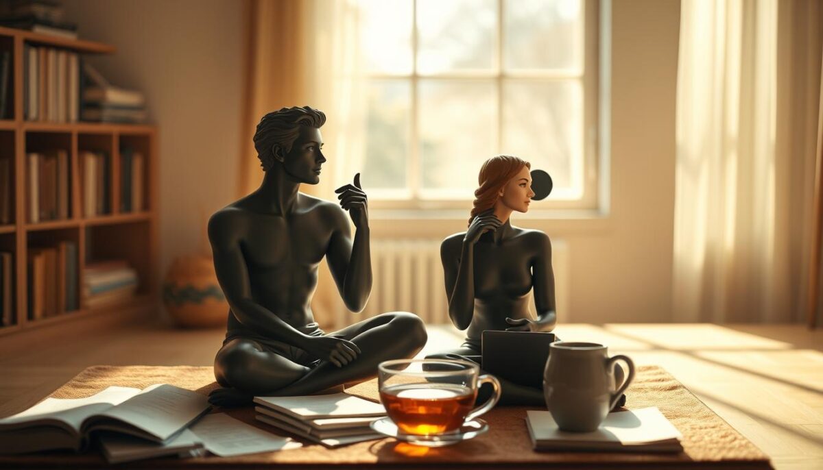 Gêmeos: Comunicação e Reflexão