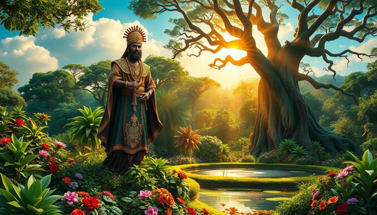 Orixa Odudua e a natureza