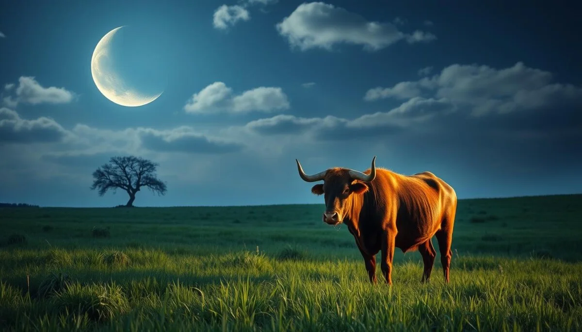 Touro lua minguante