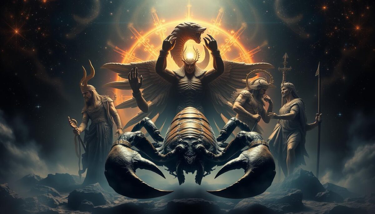 deuses relacionados a escorpião