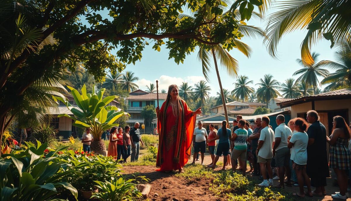 impacto de Nanã na comunidade