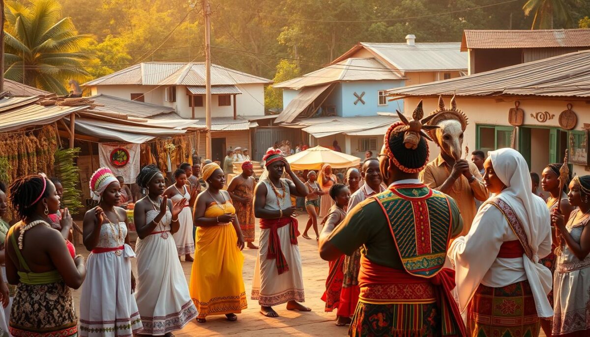 influência de Obaluaiê nas comunidades