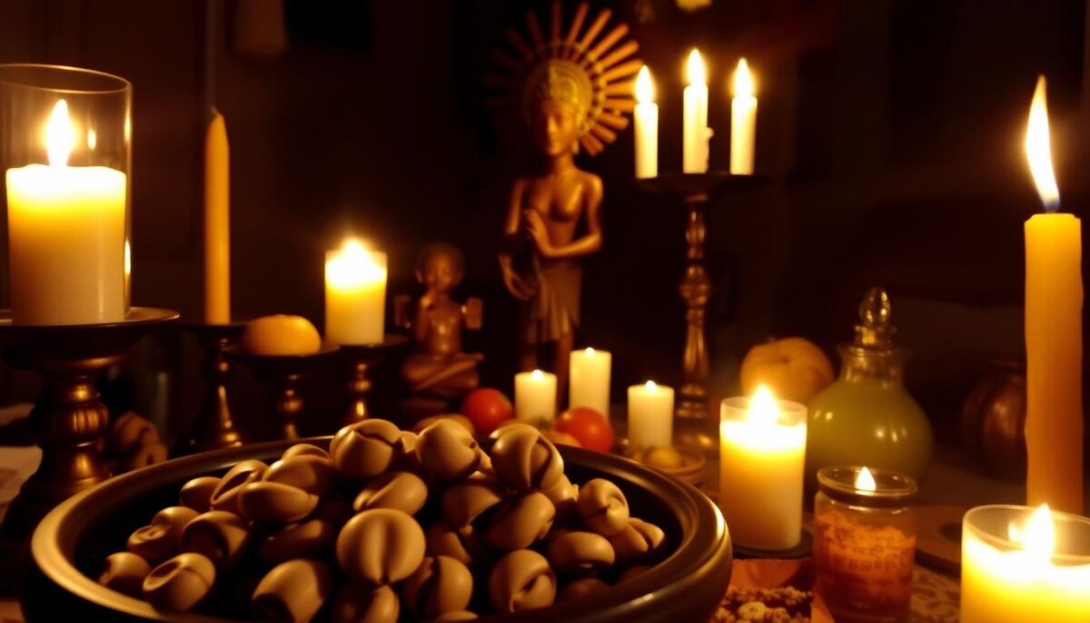 objetos sagrados na Santeria