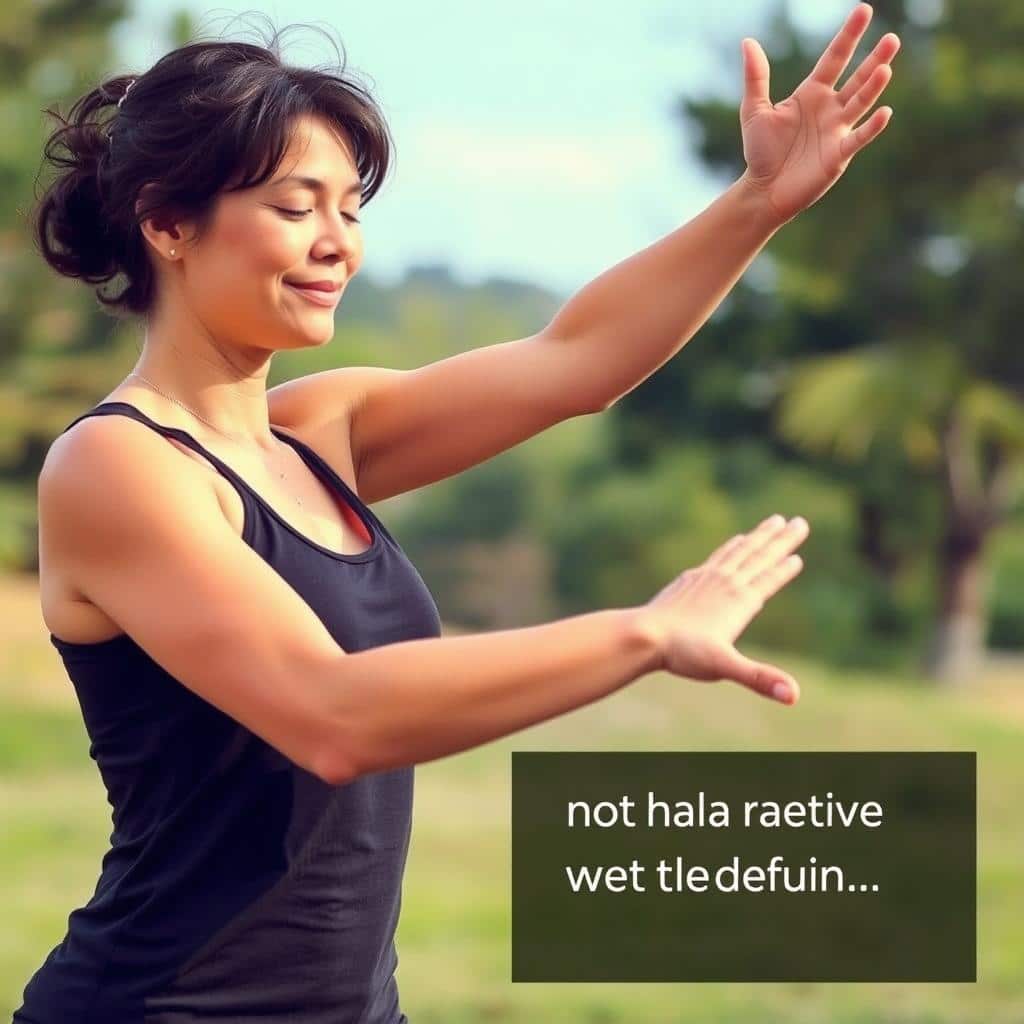 Pessoa praticando exercícios físicos para bem-estar emocional