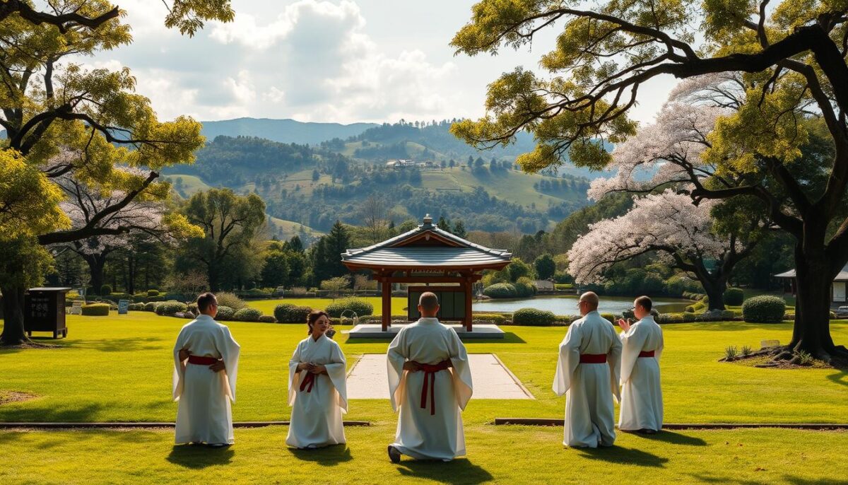 cerimônias de nascimento Xintoísta