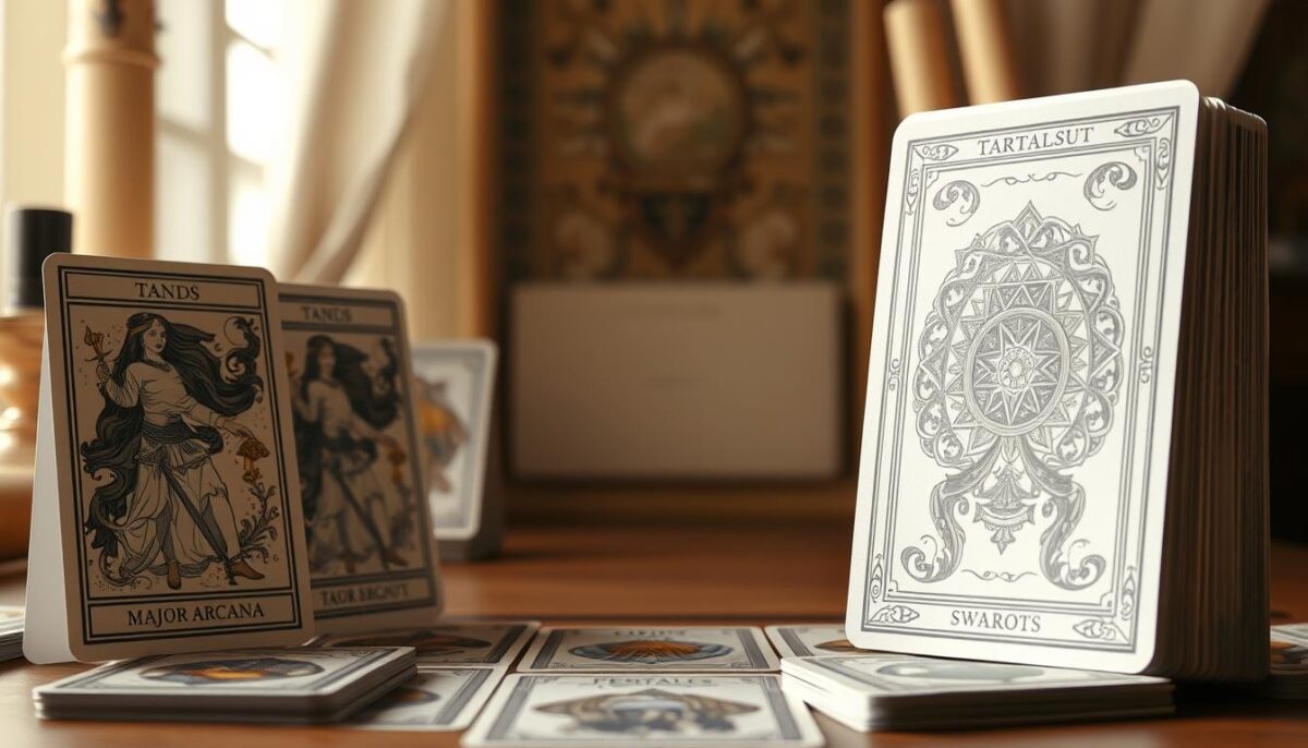 estrutura do baralho de tarot