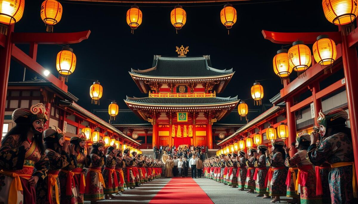 festivais xintoístas