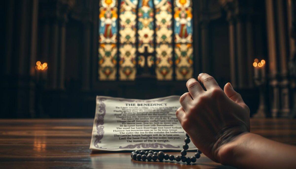 integração da oração de São Bento