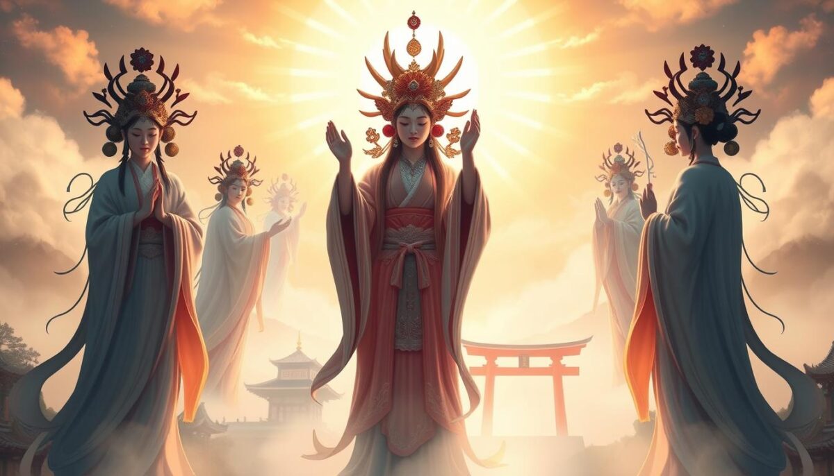 kami divindades xintoístas