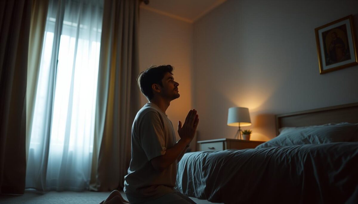 oração noturna para ansiedade