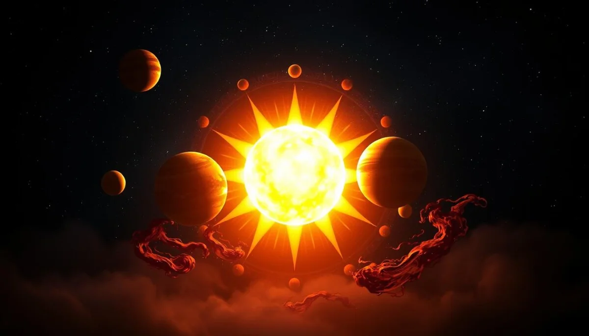 Planetas Regentes dos Signos de Fogo