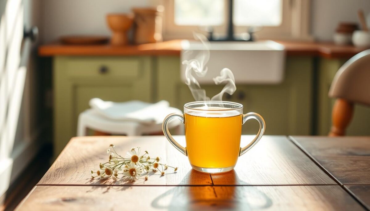 chá para cólica de bebê