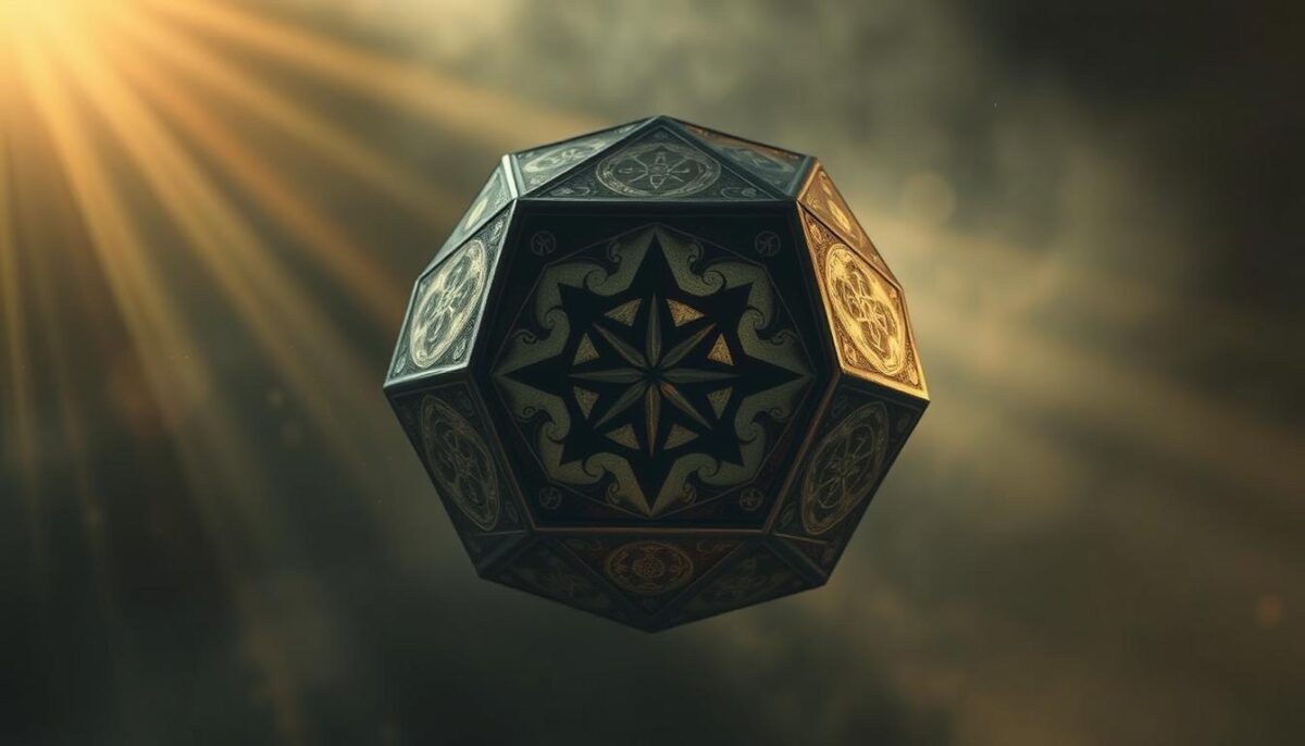 interpretação gnóstica dodecaedro