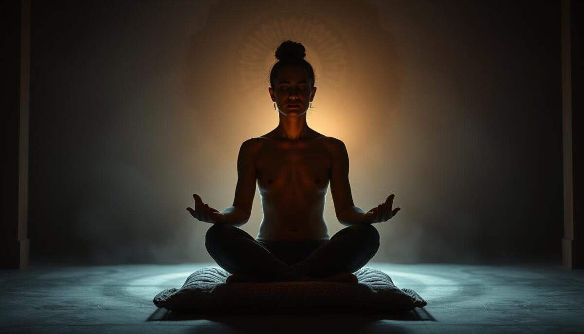 meditação iluminação interior