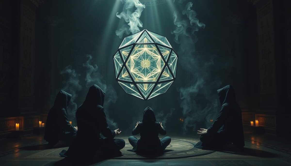 práticas místicas dodecaedro