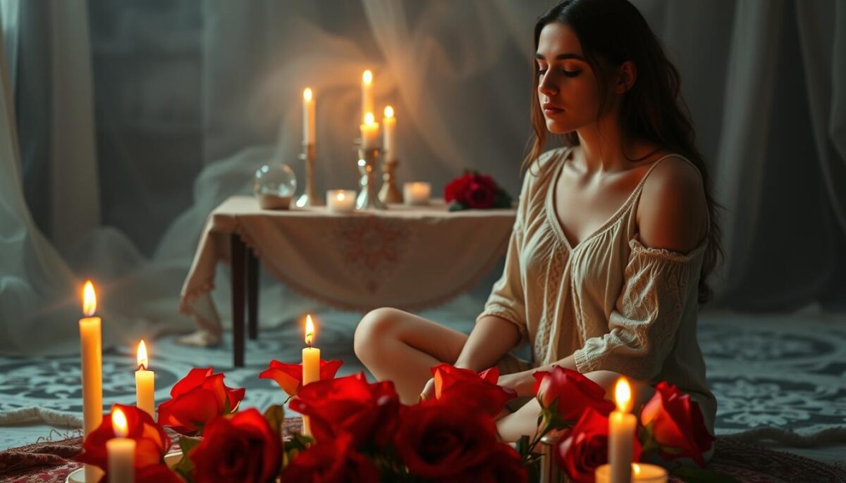 ritual de atração amorosa