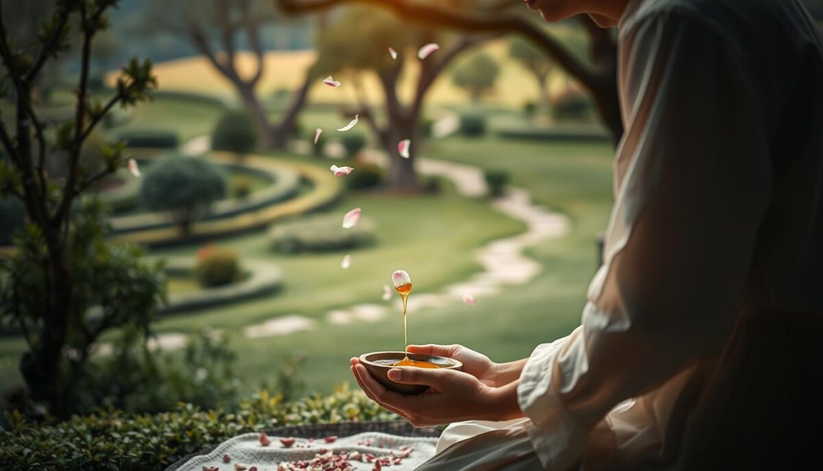 ritual de atração amorosa com mel