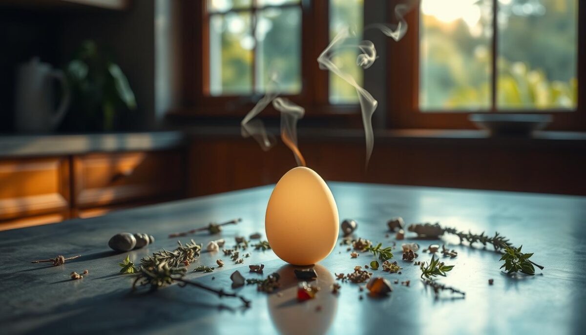 simpatia do ovo para tirar energia negativa