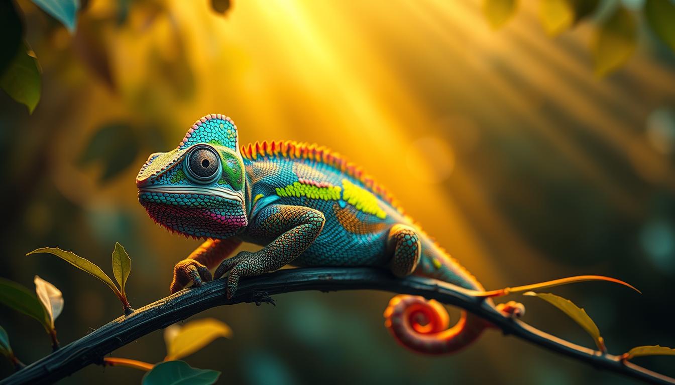 Camaleão significado espiritual: A mensagem oculta sobre adaptação que você ignorou.