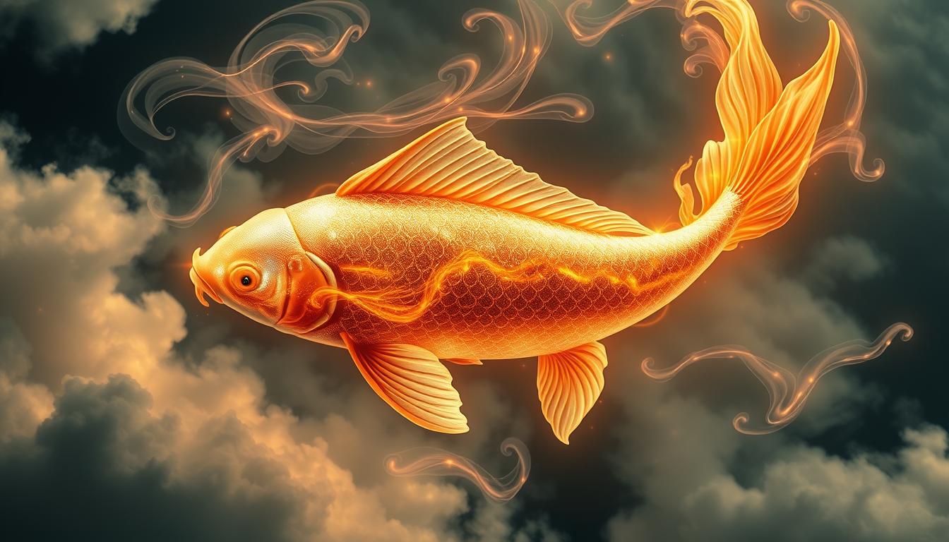 Carpa significado espiritual: O mito do dragão e a persistência (Visão Oriental).