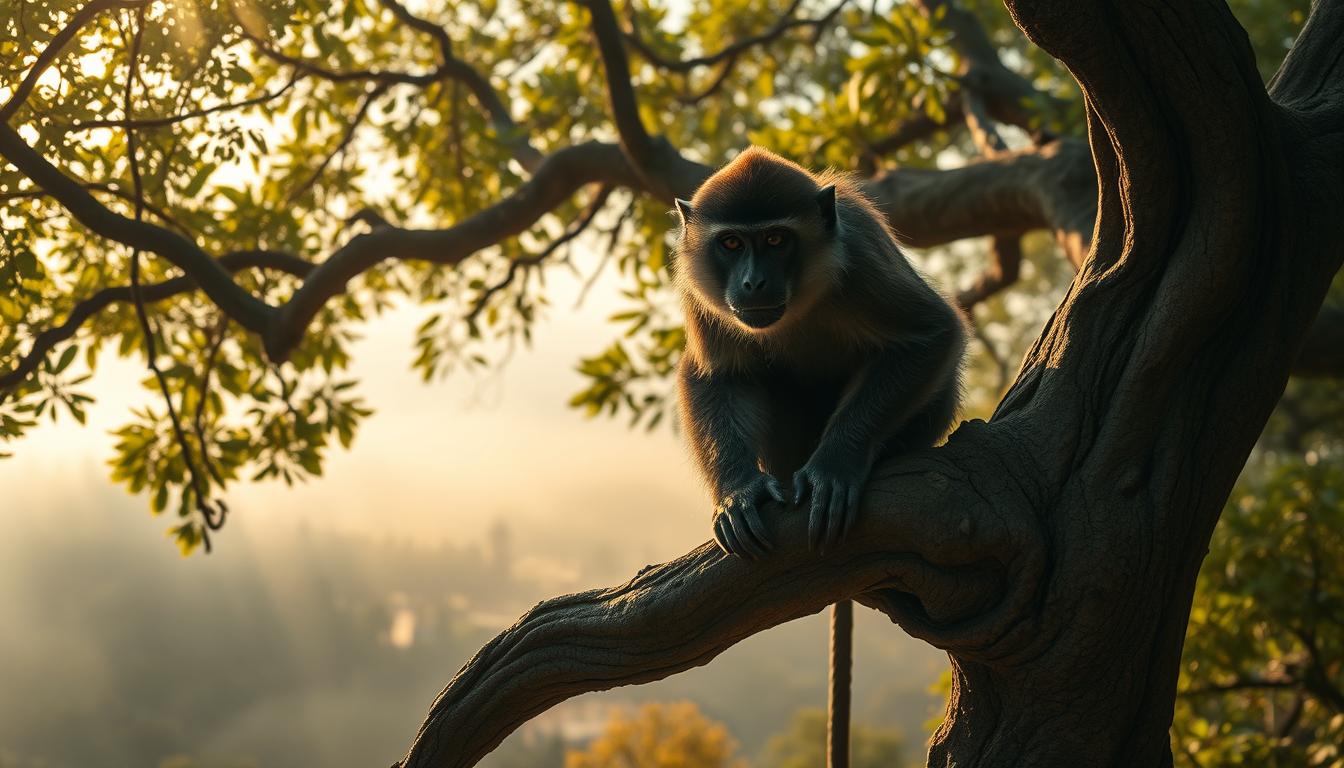 Macaco significado espiritual: Cuidado com as distrações e o ego (Lições do animal).