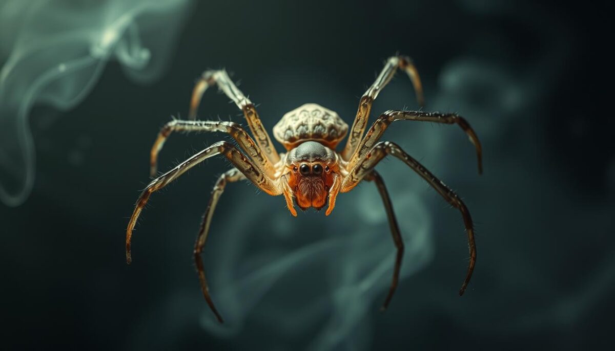 Presença espiritual da aranha