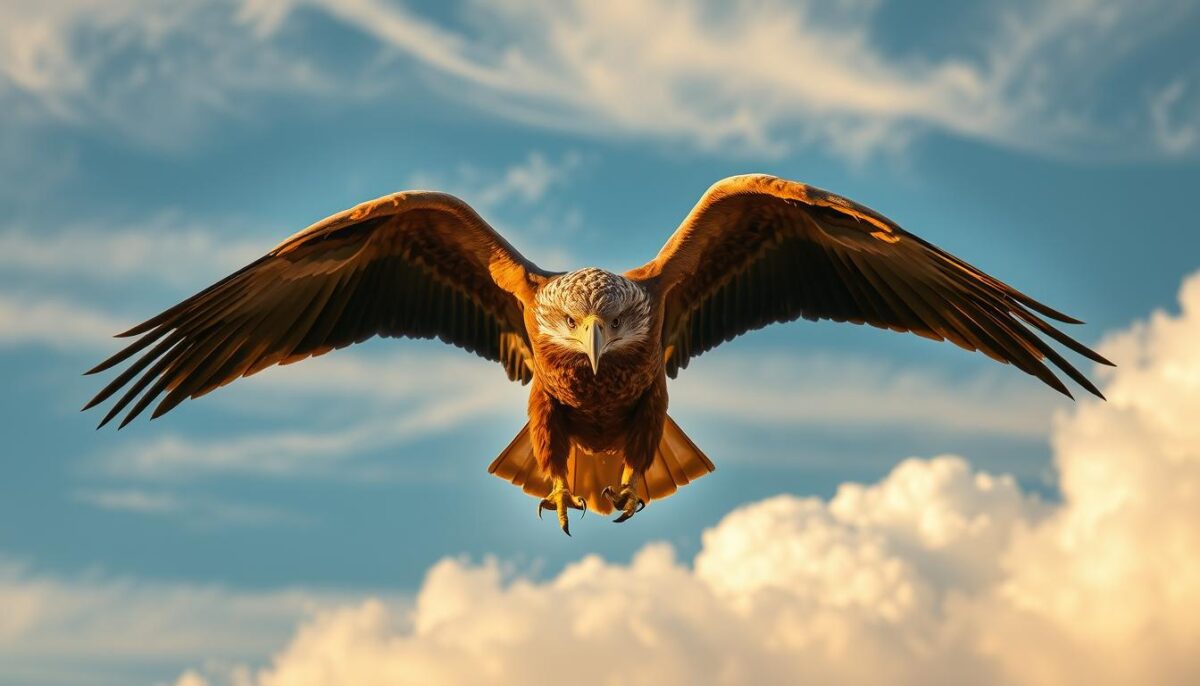 águia símbolo de proteção