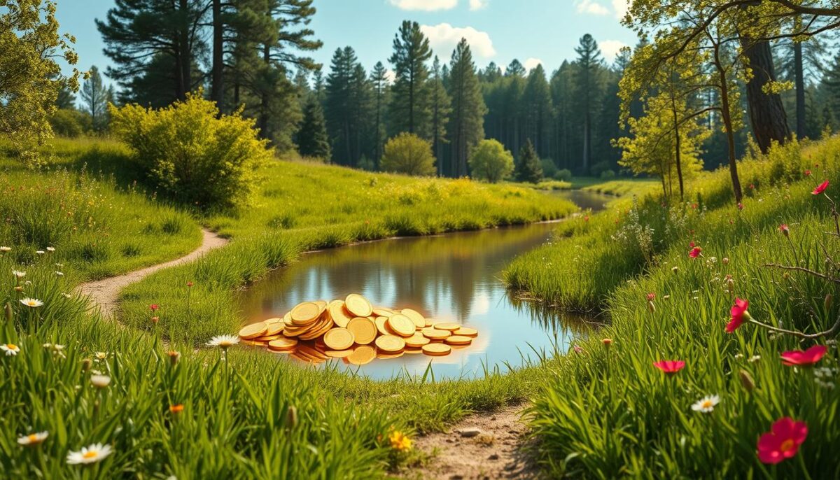 atração de riqueza