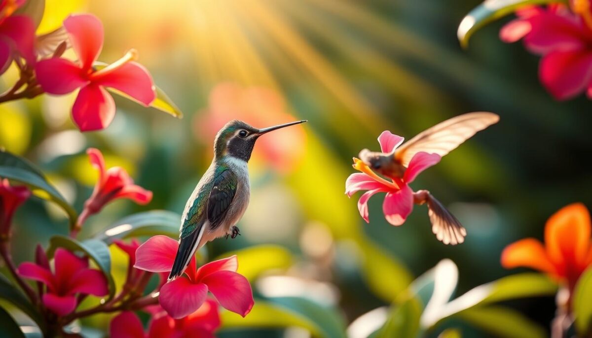 autocuidado com beija flor