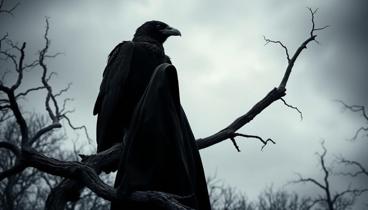 corvo e a morte corvo e a morte