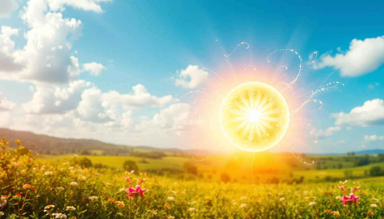 Atitude positiva espiritual elevando a vibracao e atraindo energias superiores